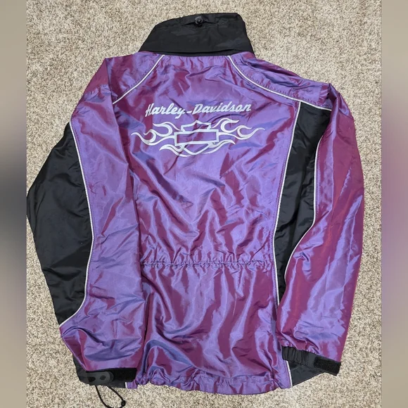 Harley-Davidson Purple and Black Jacket - Picture 4 of 6